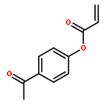 2-PROPENOIC ACID, 4-ACETYLPHENYL ESTER