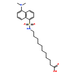 11-((5-DIMETHYLAMINONAPHTHALENE-1-SULFONYL) AMINO)UNDECANOIC ACID;DAUDA 