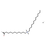 N-(10-carboxydecyl)-N,N-dimethyldodecan-1-aminium bromide