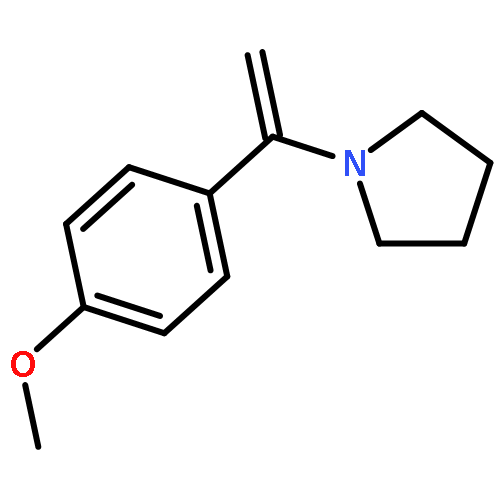 1-[1-(4-METHOXYPHENYL)ETHENYL]PYRROLIDINE 