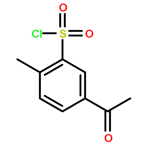 5-ACETYL-2-METHYLBENZENESULFONYL CHLORIDE 