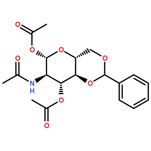 O1,O3-diacetyl-2-acetylamino-O4,O6-benzylidene-2-deoxy-β-D-glucopyranose