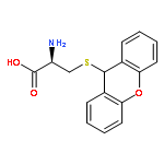 L-Cysteine, S-9H-xanthen-9-yl-