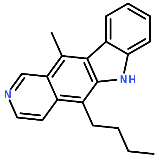 6H-PYRIDO[4,3-B]CARBAZOLE, 5-BUTYL-11-METHYL-