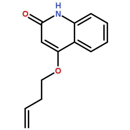 2(1H)-Quinolinone, 4-(3-butenyloxy)-