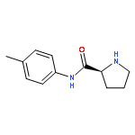 2-Pyrrolidinecarboxamide, N-(4-methylphenyl)-, (2S)-