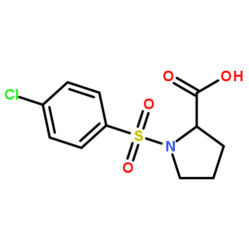 1-(4-CHLORO-BENZENESULFONYL)-PYRROLIDINE-2-CARBOXYLIC ACID 