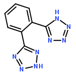 1H-Tetrazole, 5,5'-(1,2-phenylene)bis-