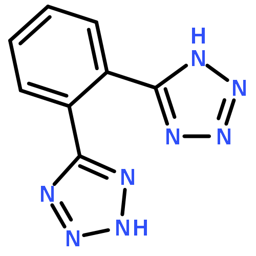 1H-Tetrazole, 5,5'-(1,2-phenylene)bis-