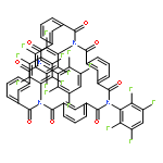 3,11,19,27-TETRAAZAPENTACYCLO[27.3.1.15,9.113,17.121,25]HEXATRIACONTA-1(33),5,7,9(36),13,15,17(35),21,23,25(34),29,31-DODECAENE-2,4,10,12,18,20,26,28-OCTONE, 3,11,19,27-TETRAKIS(2,3,5,6-TETRAFLUOROPHENYL)-