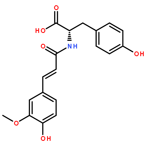 L-TYROSINE, N-[(2E)-3-(4-HYDROXY-3-METHOXYPHENYL)-1-OXO-2-PROPENYL]-