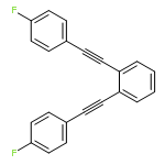 BENZENE, 1,2-BIS[(4-FLUOROPHENYL)ETHYNYL]-