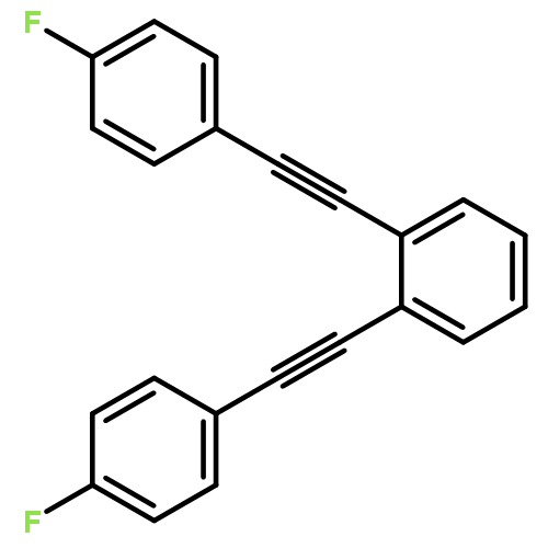 BENZENE, 1,2-BIS[(4-FLUOROPHENYL)ETHYNYL]-