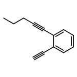 BENZENE, 1-ETHYNYL-2-(1-PENTYNYL)-