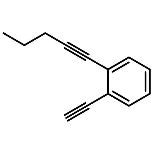 BENZENE, 1-ETHYNYL-2-(1-PENTYNYL)-