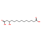 3-HYDROXYTETRADECANEDIOIC ACID 