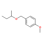 Benzene, 1-methoxy-4-[(1-methylpropoxy)methyl]-