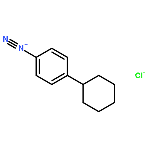 Benzenediazonium, 4-cyclohexyl-, chloride