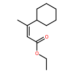 2-Butenoic acid, 3-cyclohexyl-, ethyl ester, (Z)-