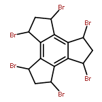 1H-Trindene,1,3,4,6,7,9-hexabromo-2,3,4,5,6,7,8,9-octahydro-