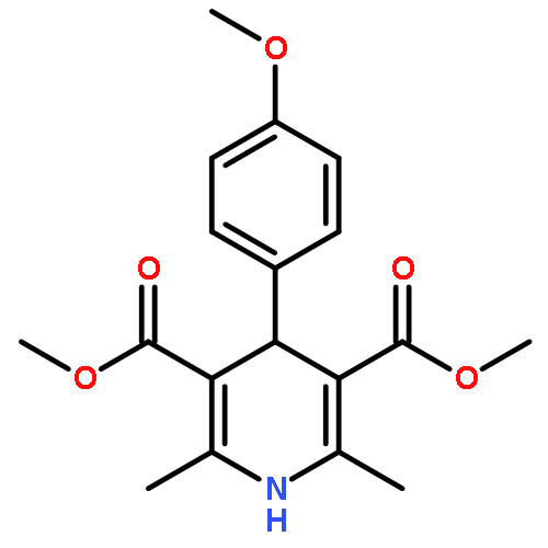 DIMETHYL 4-(4-METHOXYPHENYL)-2,6-DIMETHYL-1,4-DIHYDROPYRIDINE-3,5-DICARBOXYLATE 