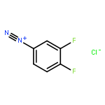 Benzenediazonium, 3,4-difluoro-, chloride