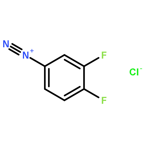 Benzenediazonium, 3,4-difluoro-, chloride