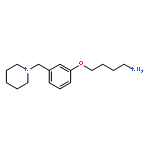 1-BUTANAMINE, 4-[3-(1-PIPERIDINYLMETHYL)PHENOXY]-