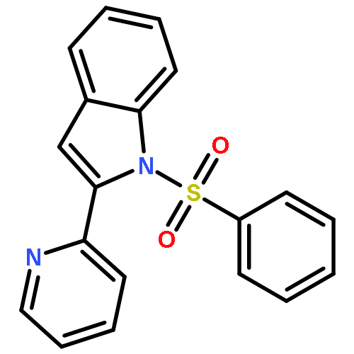 1-(BENZENESULFONYL)-2-PYRIDIN-2-YLINDOLE 