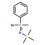 BROMO-METHYL-PHENYL-TRIMETHYLSILYLIMINO-WEI <SUP>5</SUP>-PHOSPHANE 