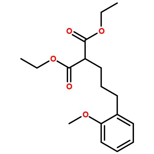 Propanedioic acid, [3-(2-methoxyphenyl)propyl]-, diethyl ester