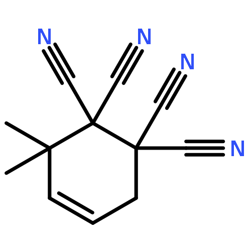 4-Cyclohexene-1,1,2,2-tetracarbonitrile, 3,3-dimethyl-