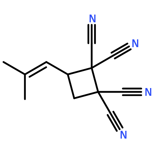 1,1,2,2-Cyclobutanetetracarbonitrile, 3-(2-methyl-1-propenyl)-