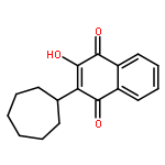 3-CYCLOHEPTYL-4-HYDROXYNAPHTHALENE-1,2-DIONE 