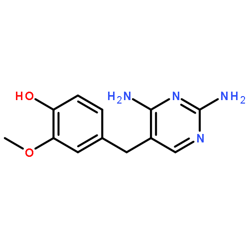 PHENOL, 4-[(2,4-DIAMINO-5-PYRIMIDINYL)METHYL]-2-METHOXY-