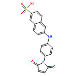 2-Naphthalenesulfonic acid,6-[[4-(2,5-dihydro-2,5-dioxo-1H-pyrrol-1-yl)phenyl]amino]-