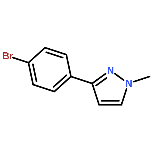 3-(4-BROMOPHENYL)-1-METHYL-1H-PYRAZOLE 