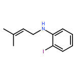 BENZENAMINE, 2-IODO-N-(3-METHYL-2-BUTENYL)-