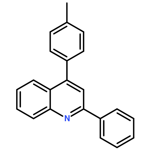 Quinoline, 4-(4-methylphenyl)-2-phenyl-