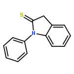 2H-INDOLE-2-THIONE, 1,3-DIHYDRO-1-PHENYL-