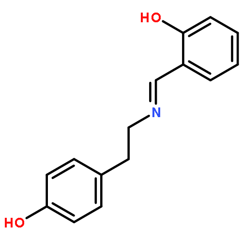 Phenol, 2-[[[2-(4-hydroxyphenyl)ethyl]imino]methyl]-