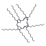 21H,23H-Porphine, 2,3,7,8,12,13,17,18-octaoctyl-