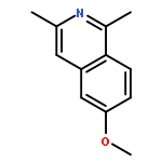 6-METHOXY-1,3-DIMETHYLISOQUINOLINE 