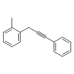 BENZENE, 1-METHYL-2-(3-PHENYL-2-PROPYNYL)-