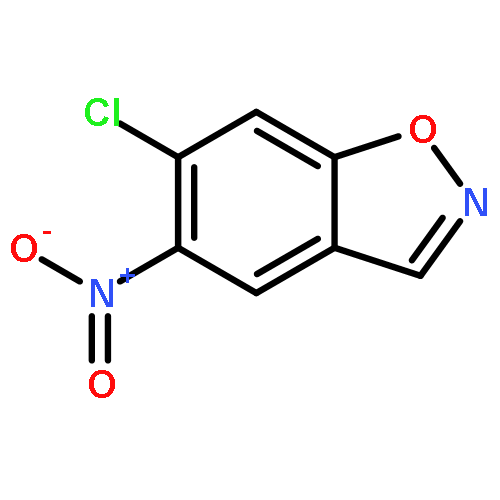 1,2-Benzisoxazole, 6-chloro-5-nitro-