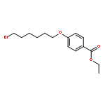 Benzoic acid, 4-[(6-bromohexyl)oxy]-, ethyl ester