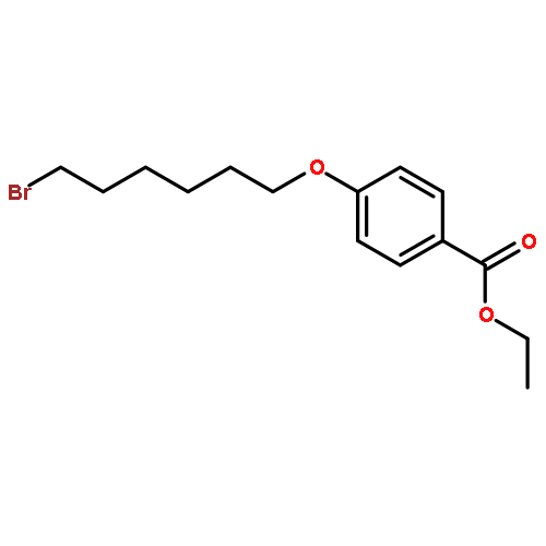 Benzoic acid, 4-[(6-bromohexyl)oxy]-, ethyl ester