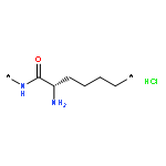 POLY[IMINO[(2S)-2-AMINO-1-OXO-1,6-HEXANEDIYL]], HYDROCHLORIDE