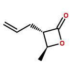 2-OXETANONE, 4-METHYL-3-(2-PROPENYL)-, TRANS-