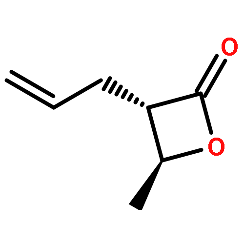 2-OXETANONE, 4-METHYL-3-(2-PROPENYL)-, TRANS-